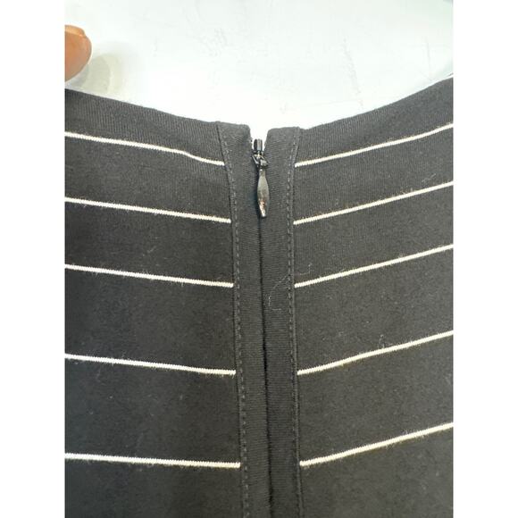 White House Black Market 10, black and beige stripe size 10 - Picture 7 of 11